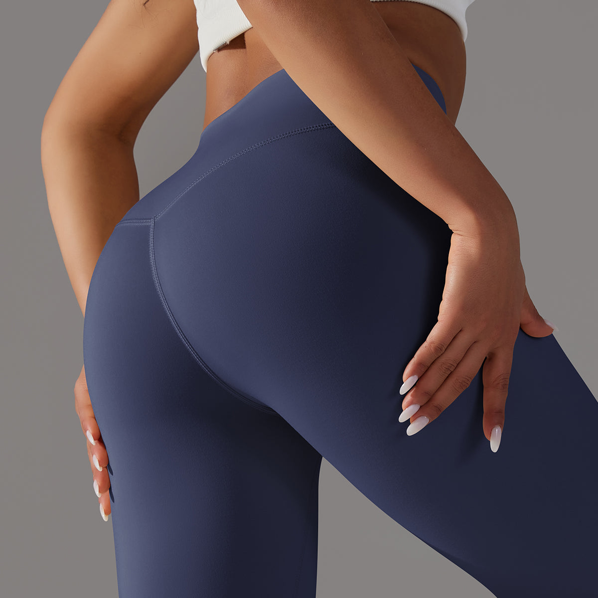 Everyday Seamless High-Waisted Leggings - Blue Rush
