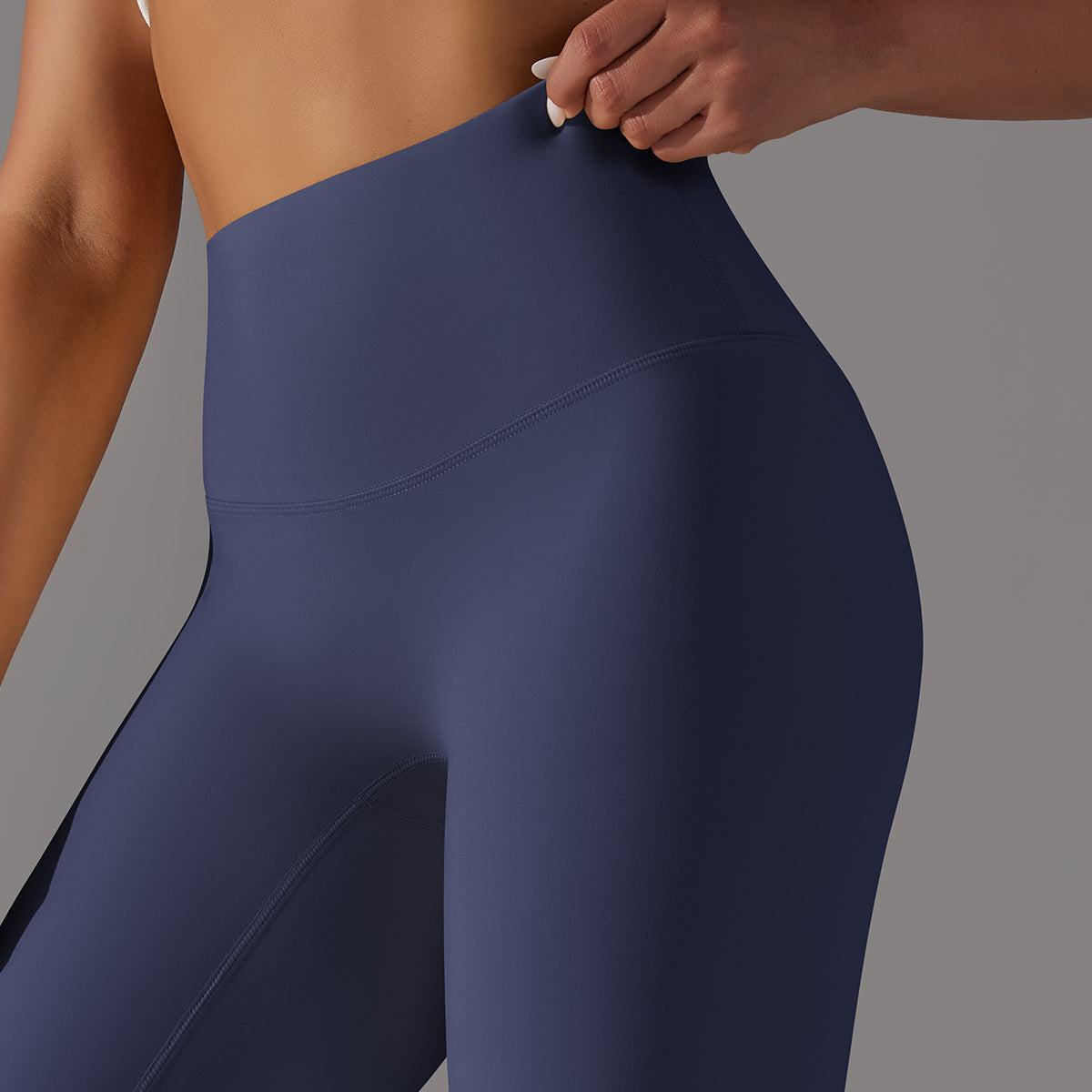Everyday Seamless High-Waisted Leggings - Blue Rush