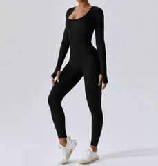 Ribbed Seamless All-in-One — Full Length